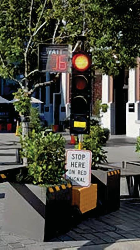 MPB 3400 portable traffic lights deployed at Taranaki