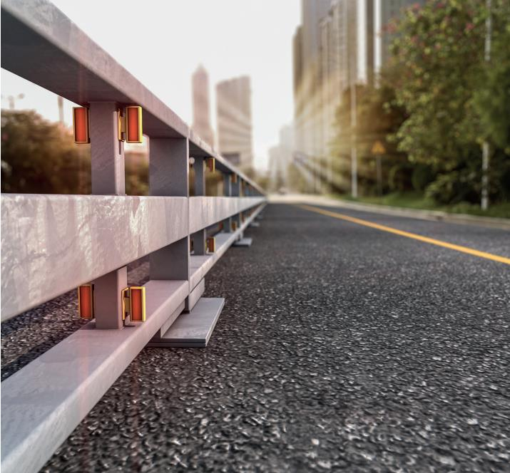 ProTec 50 City delineation system along an urban roadwork site